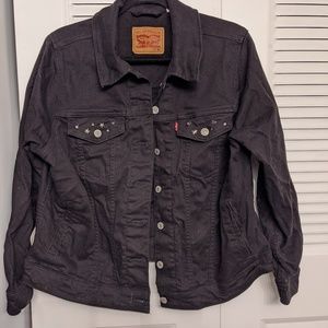 Levi Black Jean Jacket